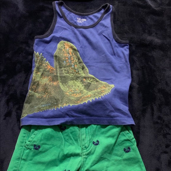 ๐ Boys tank top & short set, size 4T ๐ - Picture 1 of 2